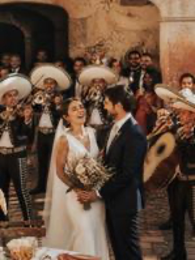 Mariachi en una boda